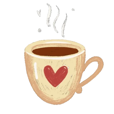 Animated coffee cup